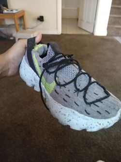 Nike, gray, black, neon green