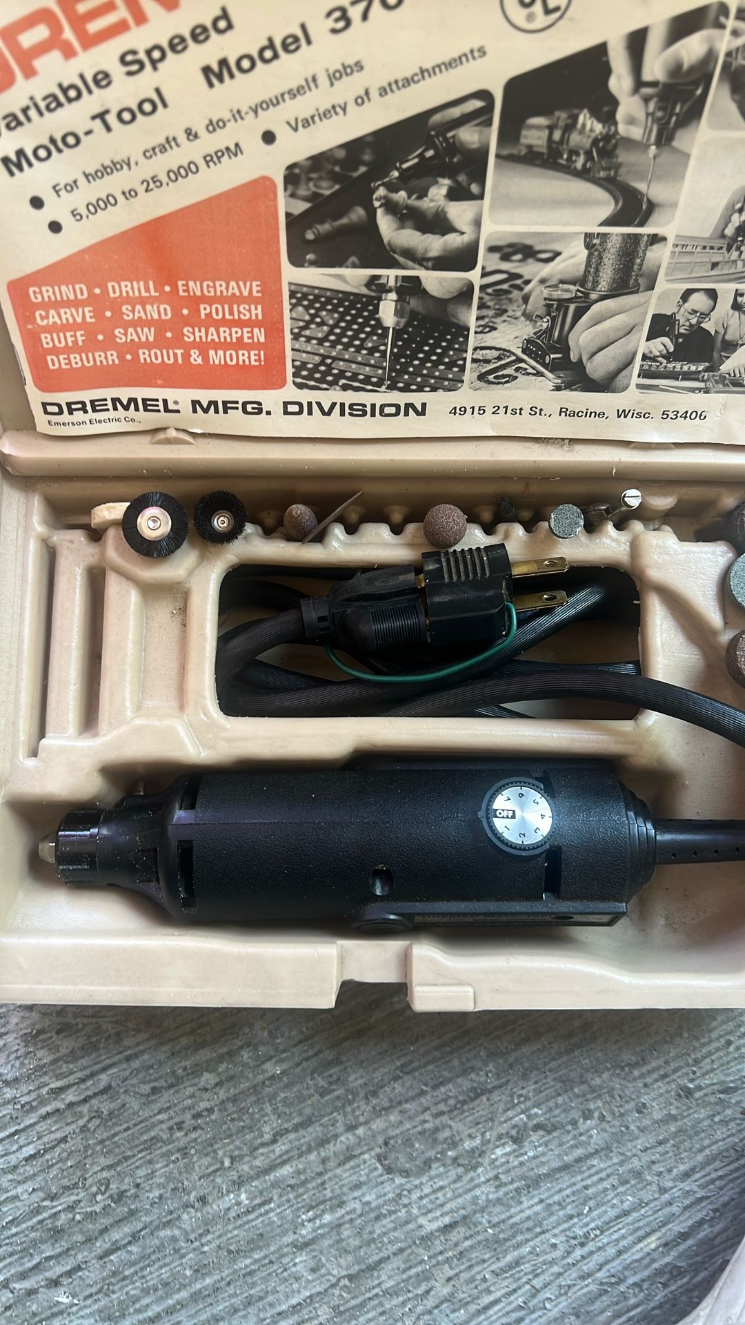 Dremel moto-tool