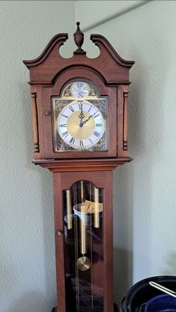 Antique grandfather clock