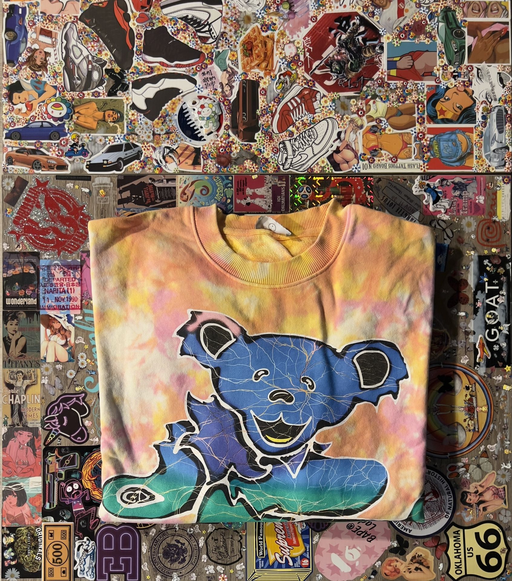 Grateful Dead Tie Dye Sweatshirt