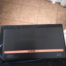 Alphasonik Venum Series 6000 Watts
