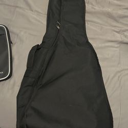 Acoustic/Electric Guitar Gig Bag With Shoulder Straps 
