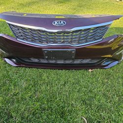 2019-2020 kia optima front bumper and headlights