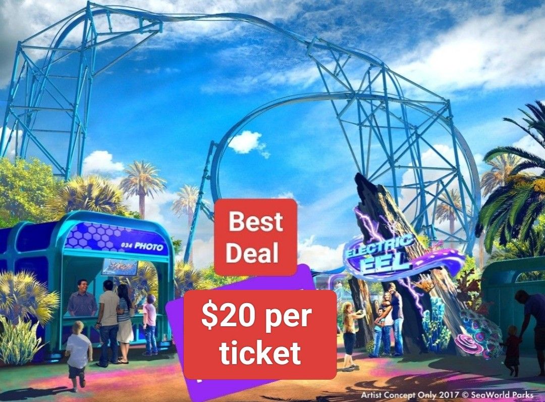 Sea World San Diego, SeaWorld Entry Tickets... 🎫 🎟️🎟️🎟️🐋🐋🐋