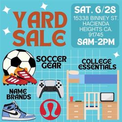 BIG YARD SALE!!! / SAT. June 28th