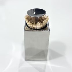 Stainless Steel Pop-Up Toothpick Dispenser
