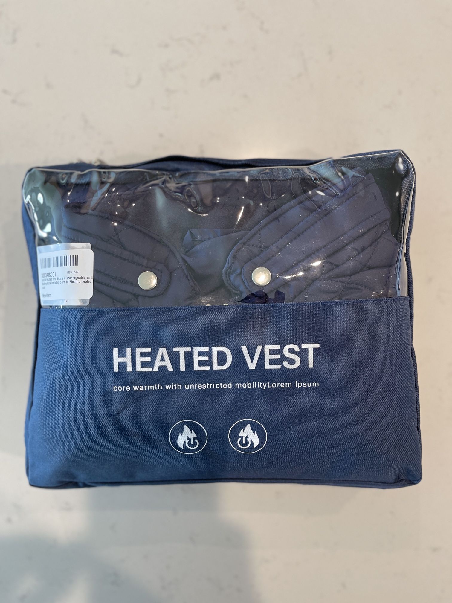 Women Heated Vest | Rechargeable with Battery Pack included Slim fit Electric heated coat |Brand New