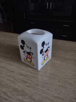 Vintage Mickey mouse tissue box cover