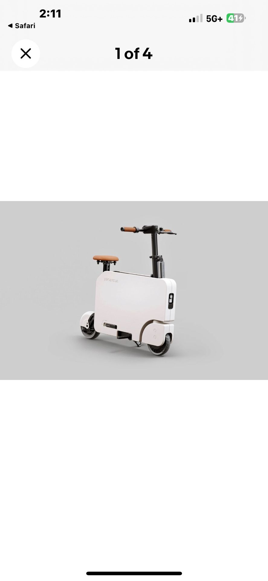 Hello Brand New Honda Mini Scooter ……