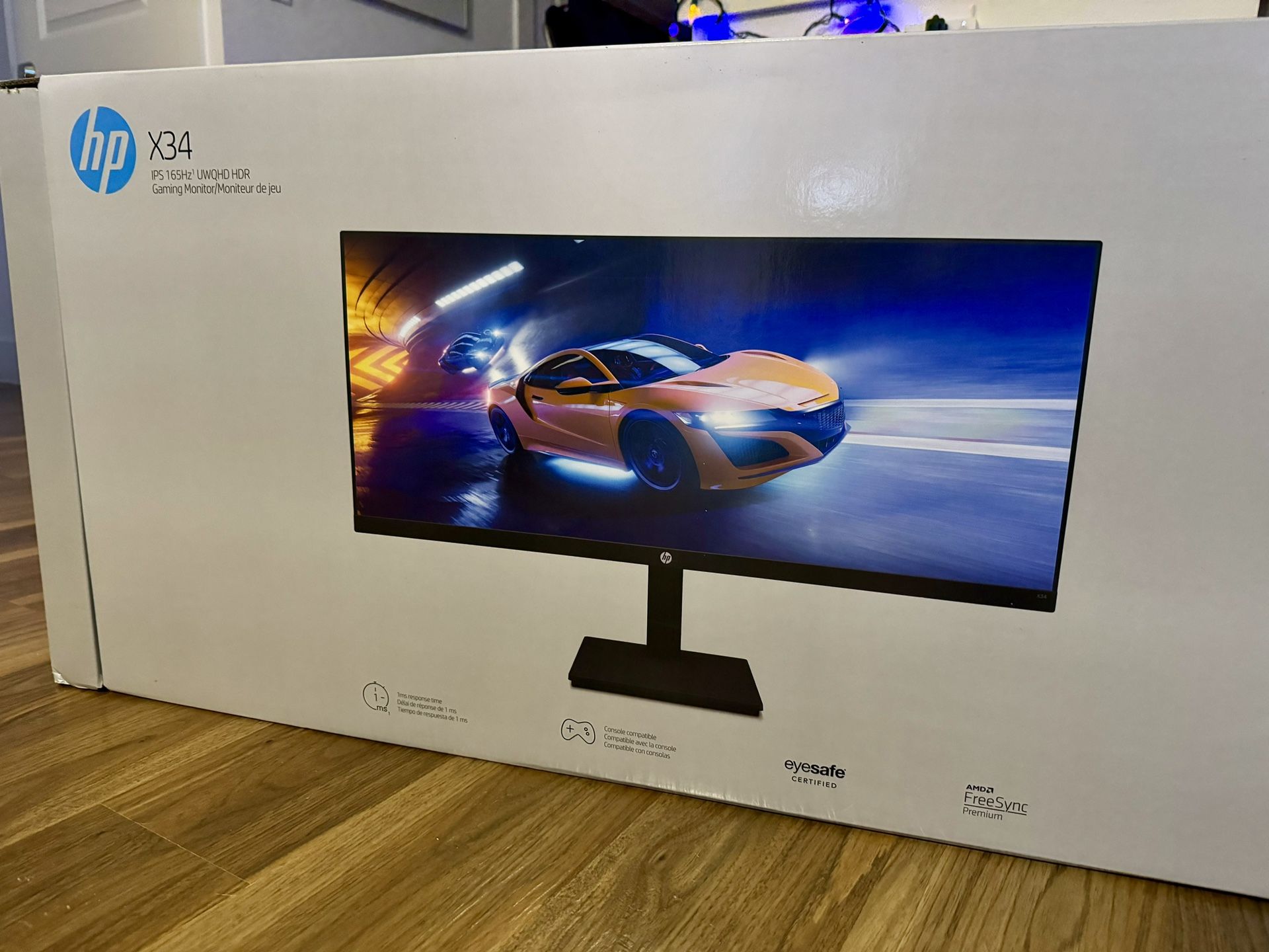 HP X34 Gaming Monitor - 34” Ultrawide