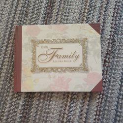 Family Tree/history Book