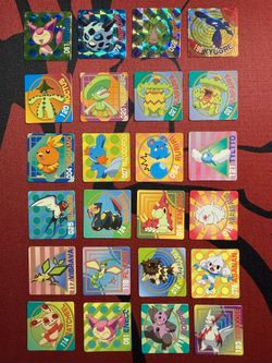Pokemon Advanced Generation Kyogre Gameboy Mini Cards Holo Prism Lot (24pcs)