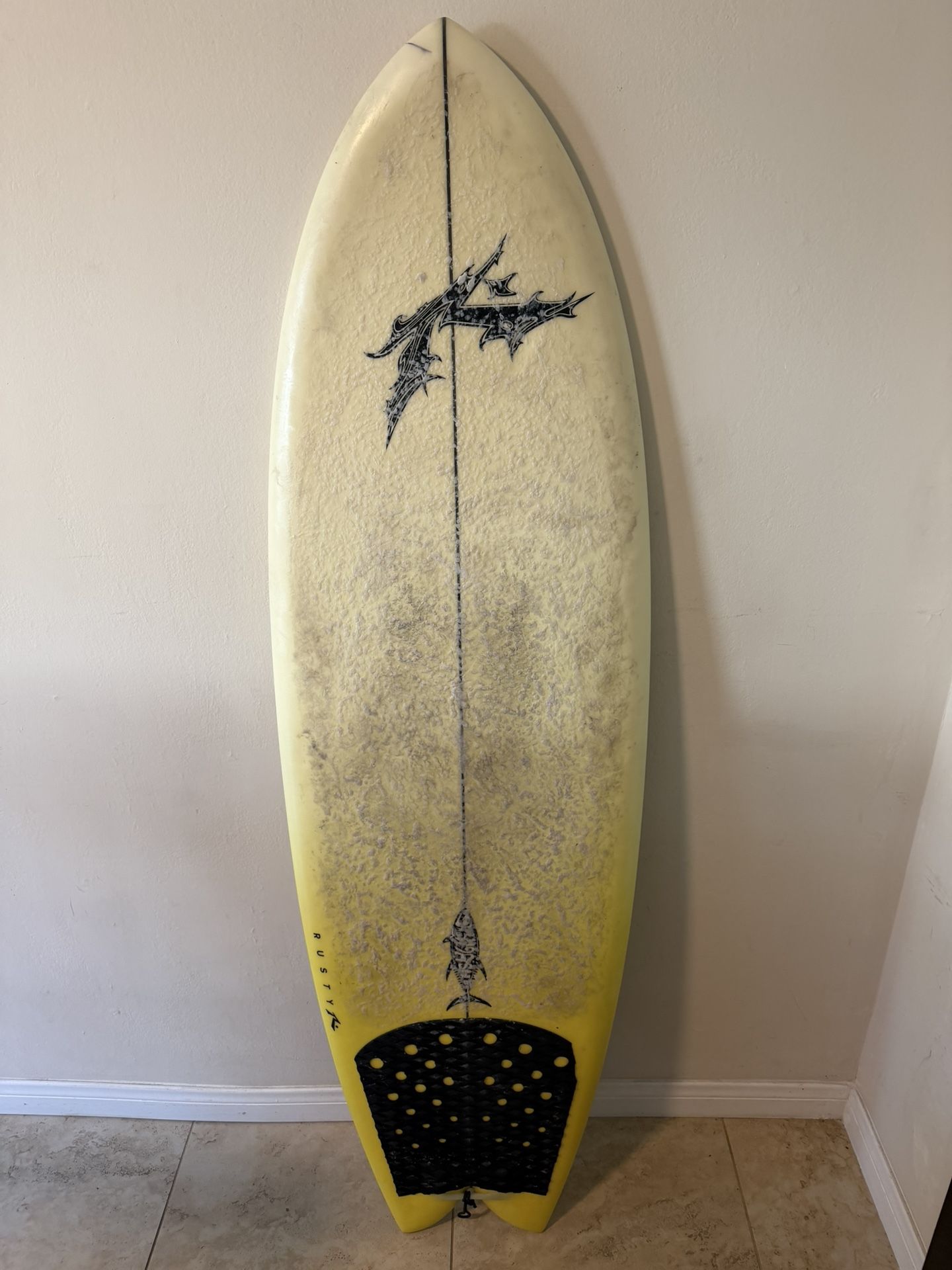Rusty 419 Fish Surfboard