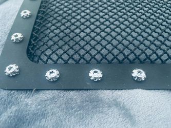 Black / Diamond Mesh Grill 12” X  27 1/2”