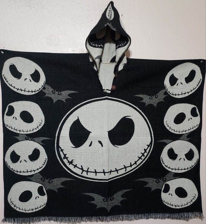 Nightmare Before Christmas Poncho