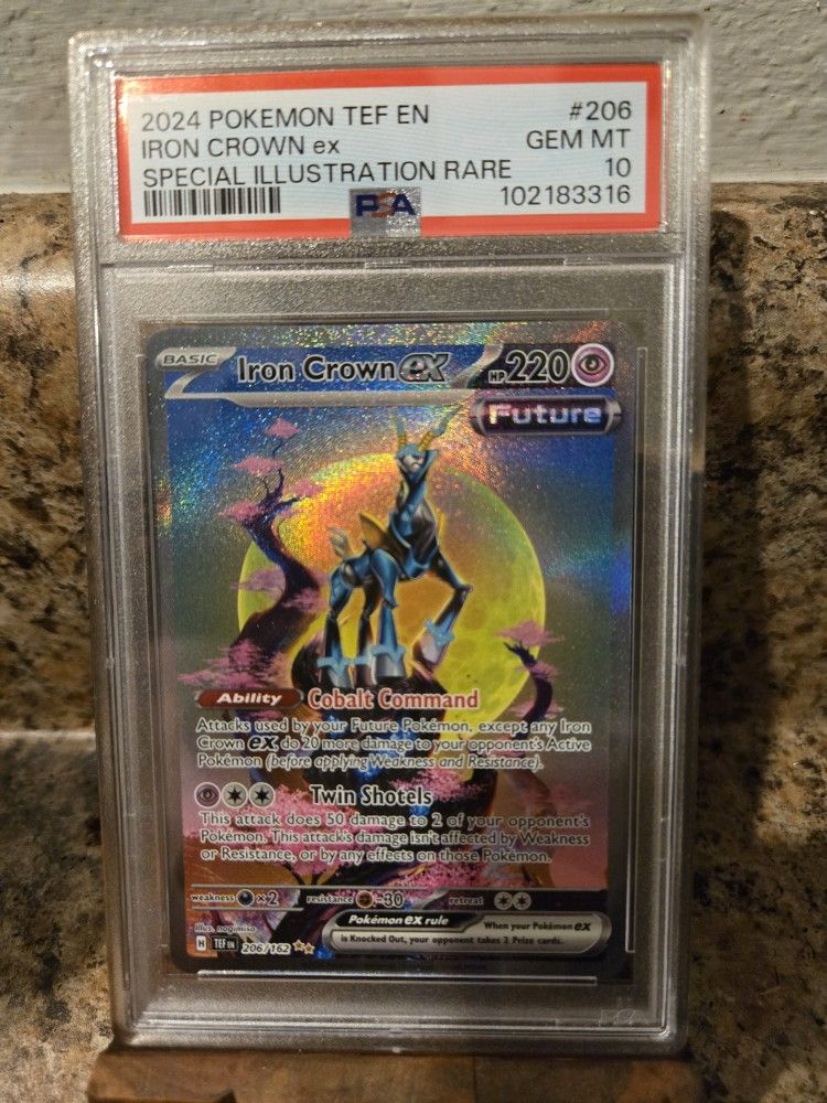 Iron Crown EX Full Art PSA 10