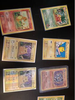 Base set Pokémon cards