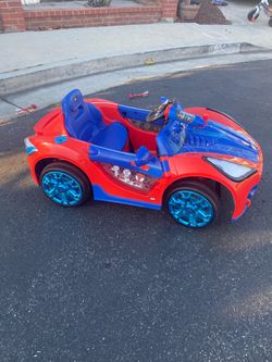 Spider-Man 6v car