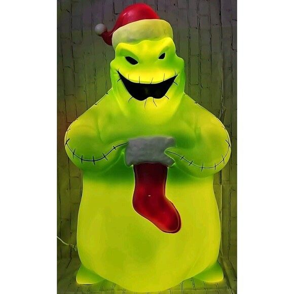 Nightmare Before Christmas 32” Light-Up Oogie Boogie – Holiday Decor