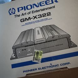 Pioneer GM -X322 Amp