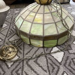 Vintage 70s Overhead Lamp 