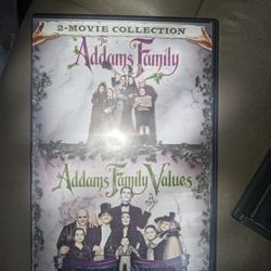Two Adams Family Movies Two Dvds
