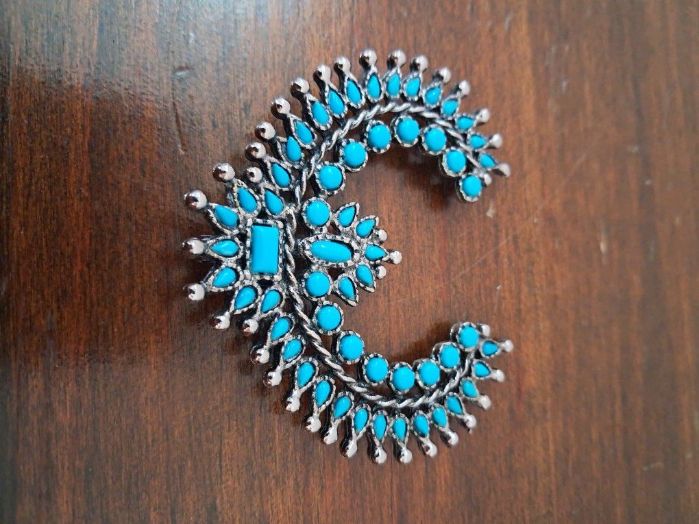 Native american necklace or pin