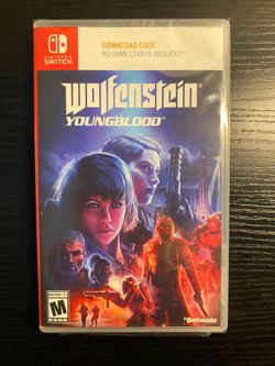 Wolfenstein:YoungBlood Brand New Sealed For Switch