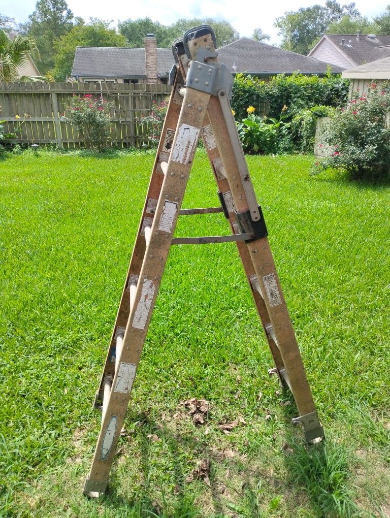 a frame / extension ladder