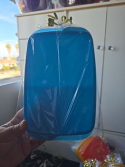 One colorful Lunch container Tupperware
