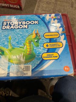 Inflatable dragon