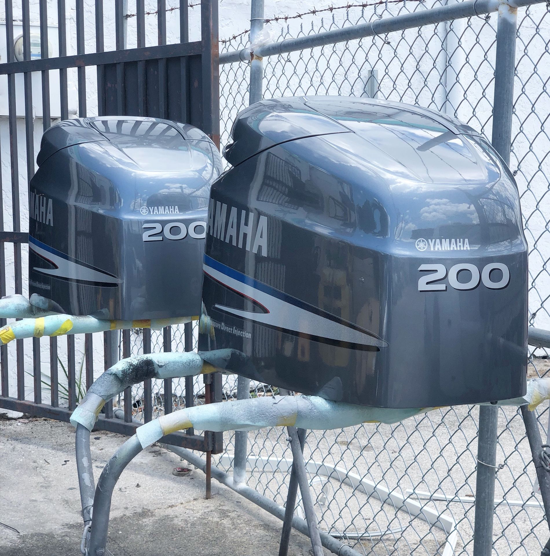 Cowling and full Outboards paint and restoration