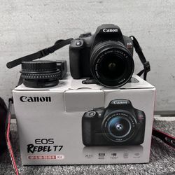 Canon EOS Rebel T7 DSLR Camera 