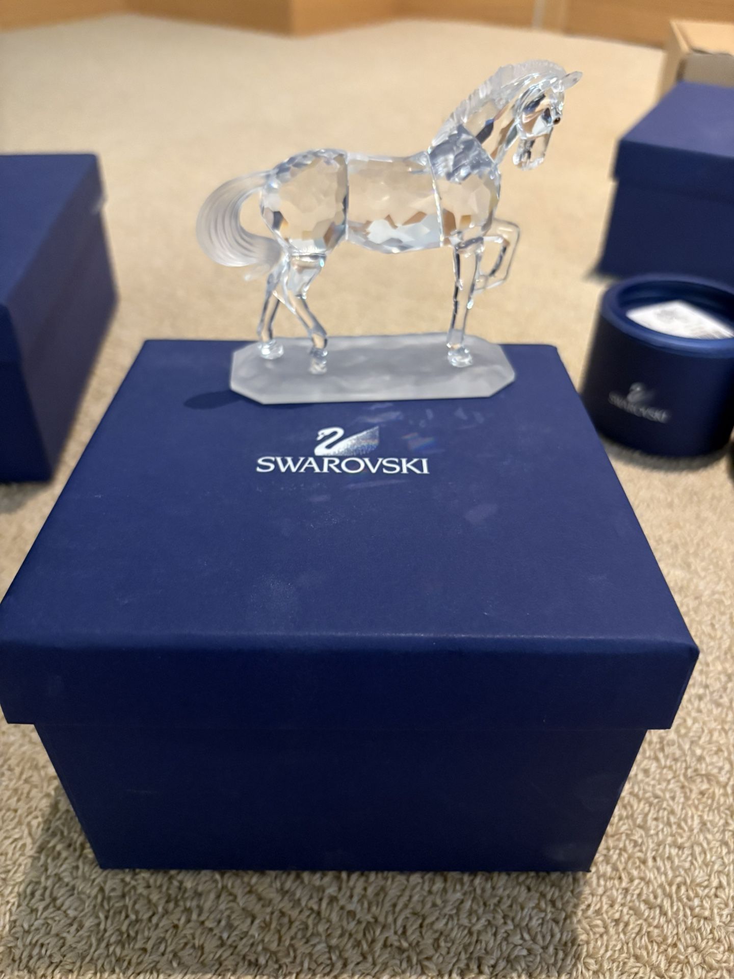 Swarovski Crystal Horse Figurine – Excellent Condition
