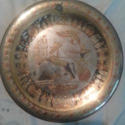 Antique/ Vintage Egyptian Copper Decorative Art