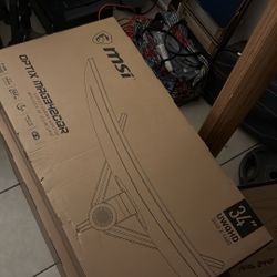 Optix Mag Curved Gaming Monitor 34”