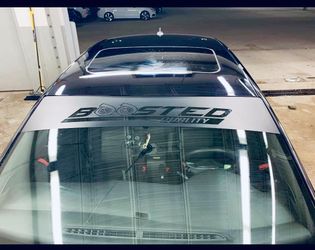 Windshield Banner and Car Decal for Audi, Ford, Civic, Forrester