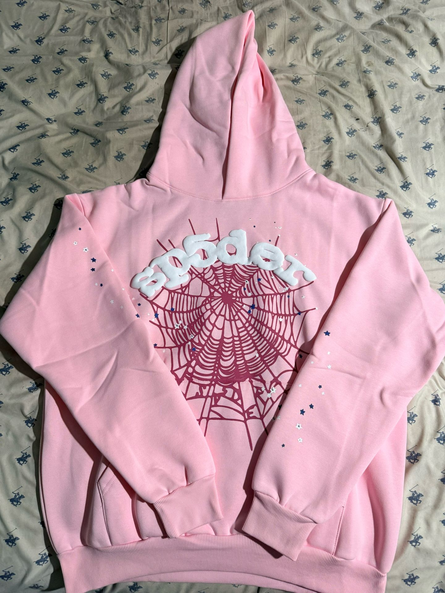 Spider OG Web Hoodie Pink
