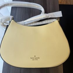 Kate Spade Kristi Leather Shoulder Bag (Butter)