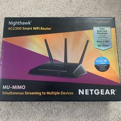 Never Opened Netgear Nighthawk Smart WiFi Router (R7000P) - AC2300