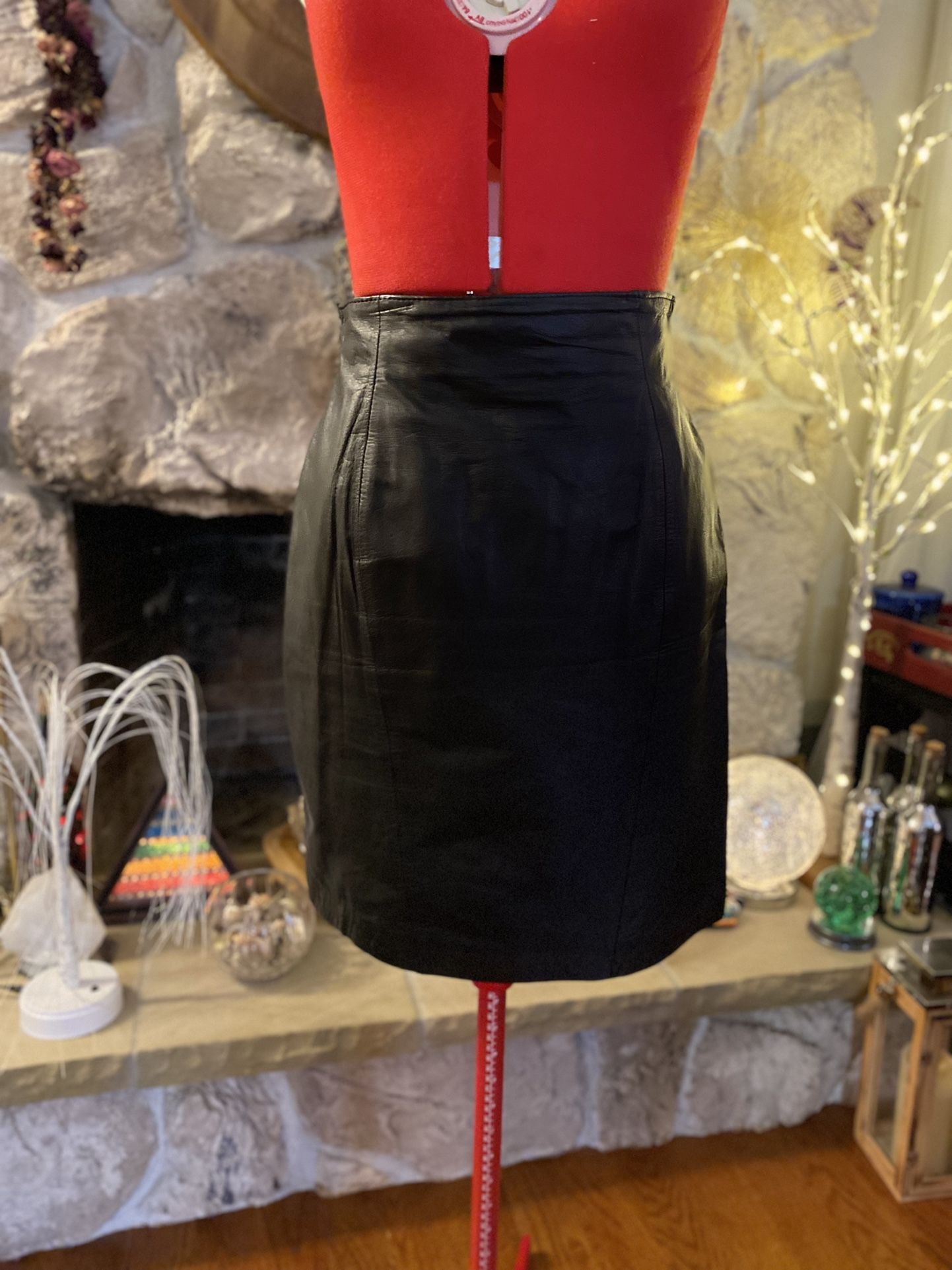 Vintage Leather Skirts