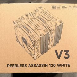 Peerless Assassin 120 White V3 – Brand New in Box