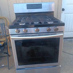 Estufa de gas marca Samsung 