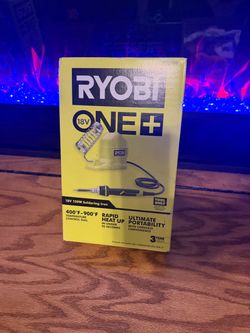 Battery operated soldering iron