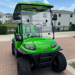 2024 Icon EV 60L Golf Cart – Like New, 6 Seats, 1350 Miles - Atlantic Beach, FL