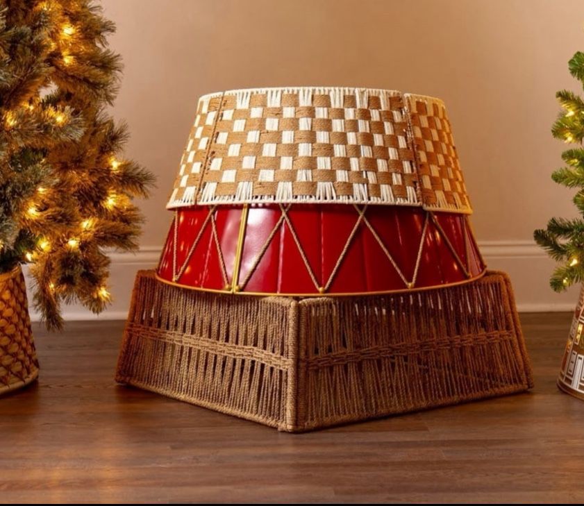 New! 26inch Square Rope Tree Christmas Collar