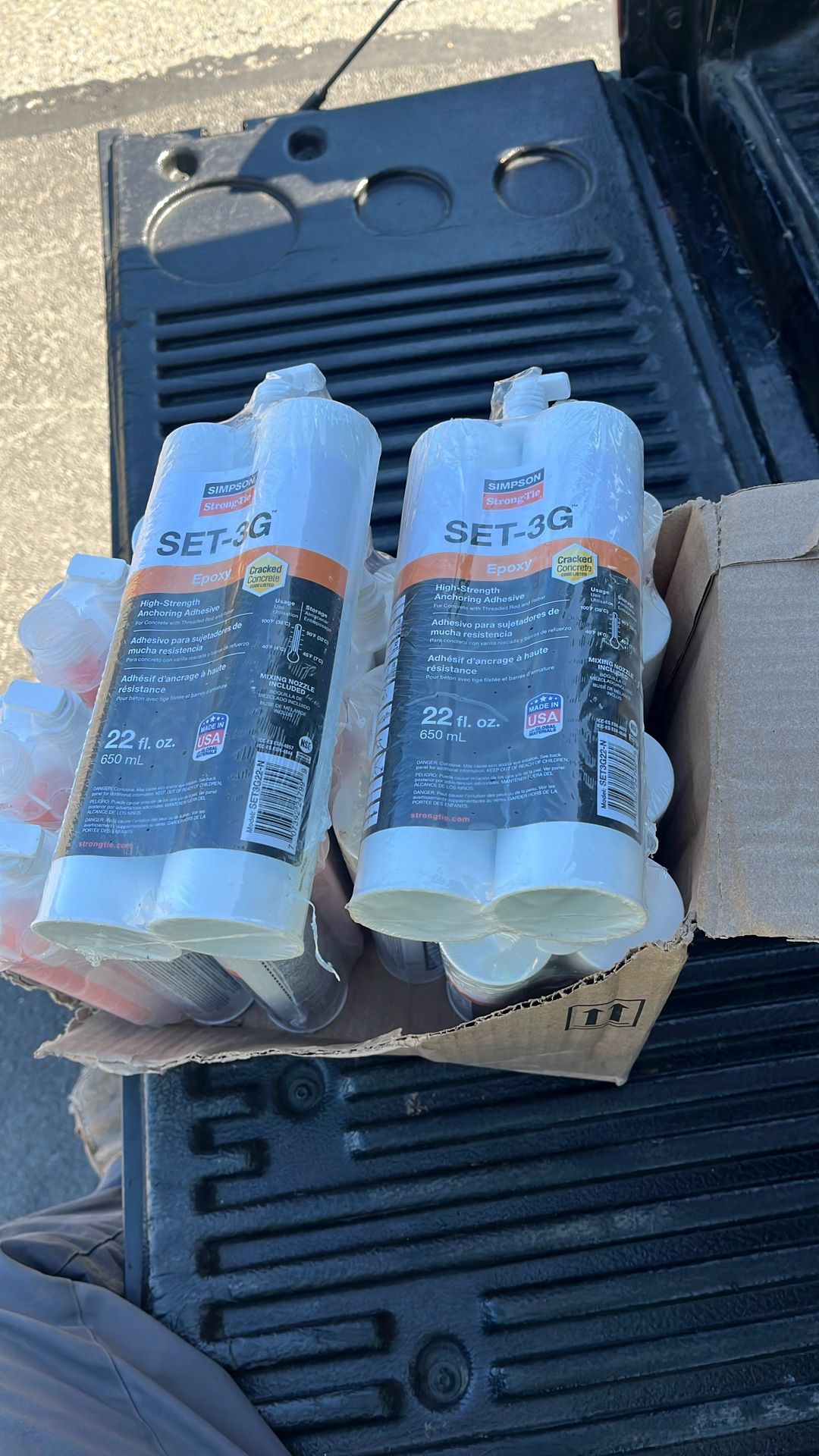 Simpson SET—3G. Epoxy. 12 Piezas $40 Cada Pieza