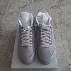 Jordan 5 wolf grey size 12