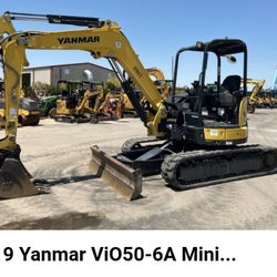 Mini Excavator - Yanmar Vio50-6A