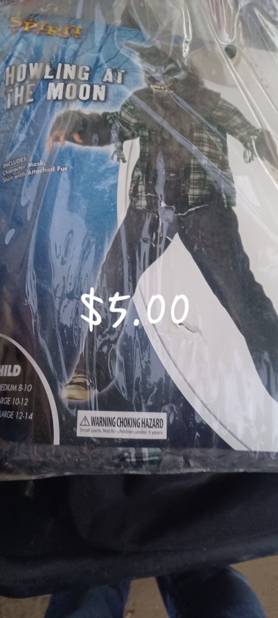 Boys Costume $5.00 Wolff Man